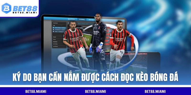 Lý do bạn cần nắm được cách đọc kèo bóng đá