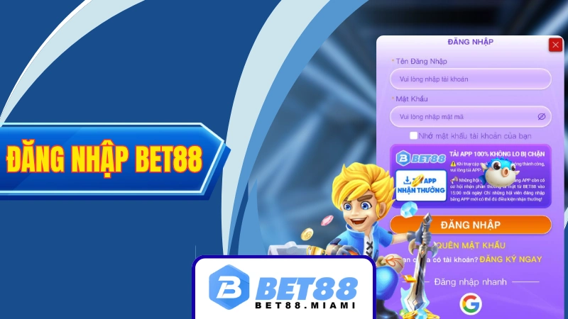 Đăng nhập BET88