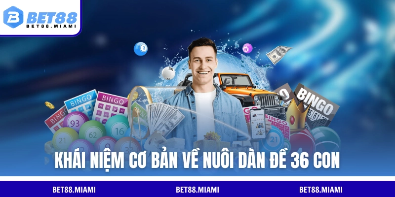 Khái niệm cơ bản về nuôi dàn đề 36 con